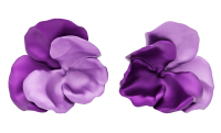Jar Paris Pansy Purple Earrings